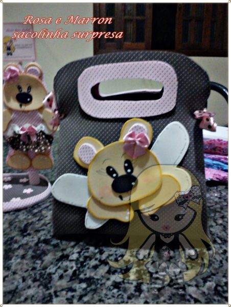 sacolinha ursa cristal